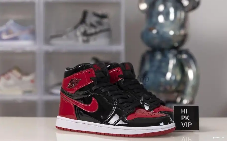 ready jordan bred Patent God ship 1 air retro Pk to retail materials 0522